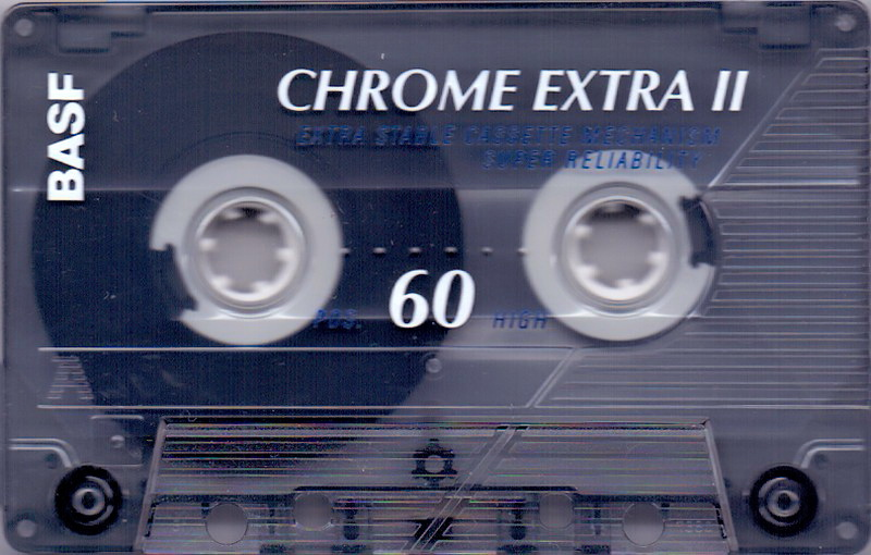 Compact Cassette: BASF  - Chrome Extra II 60