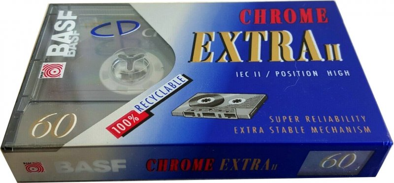 Compact Cassette: BASF  - Chrome Extra II 60