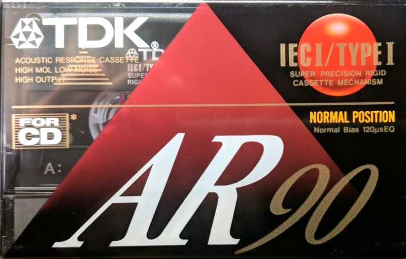 Compact Cassette: TDK  - AR 90