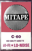 Compact Cassette Mitape 60 Type I Normal 1978 Malaysia