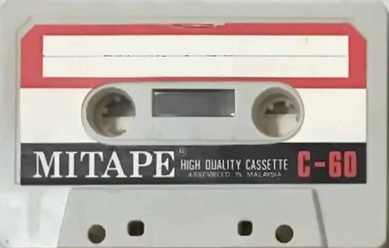 Compact Cassette: Unknown Mitape -  60