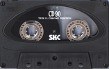 Compact Cassette SKC CD 90 Type II Chrome 1999 Europe
