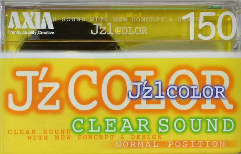 Compact Cassette AXIA J`z 1 Color 150 "JZ1J 150" Type I Normal 2001 Japan
