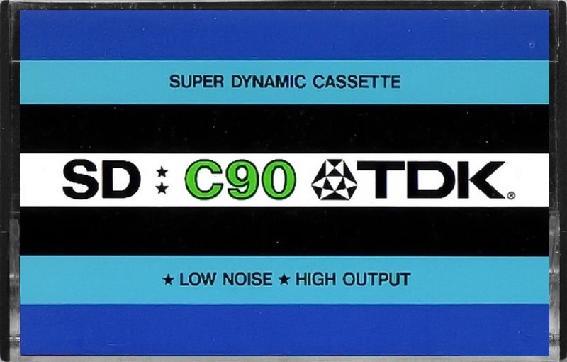 Compact Cassette TDK SD 90 Type I Normal 1973 Japan