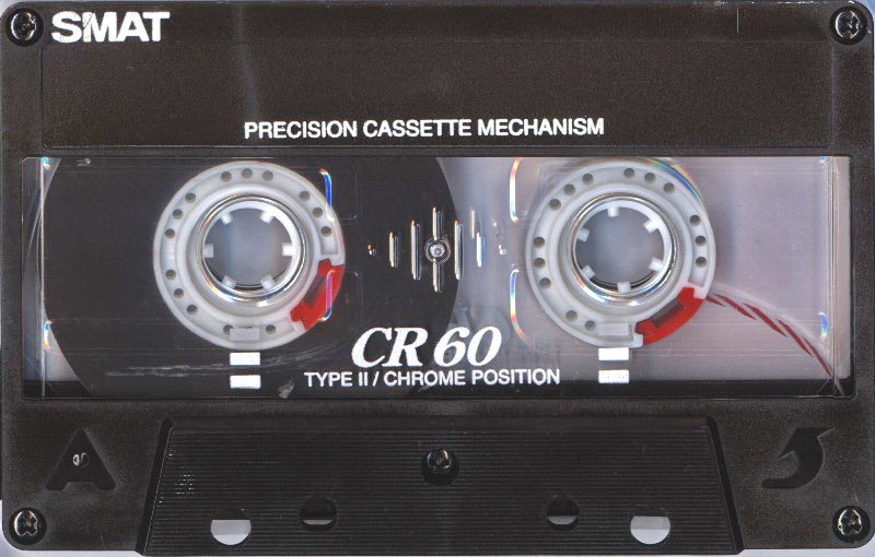 Compact Cassette Smat CR 60 Type II Chrome 1992 Europe