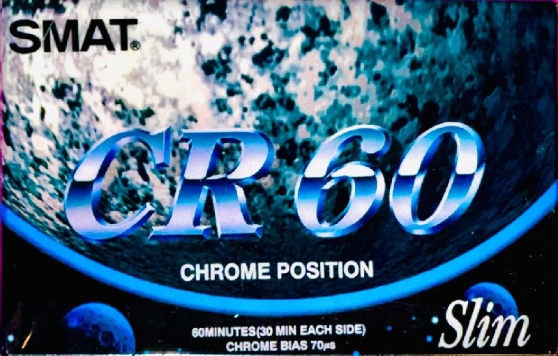 Compact Cassette Smat CR 60 Type II Chrome 1992 Europe