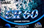 Compact Cassette Smat CR 60 Type II Chrome 1992 Europe