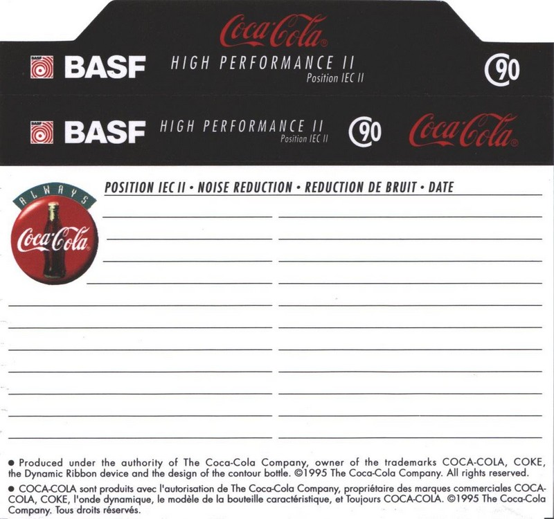 Compact Cassette: BASF  - High Performance II 90