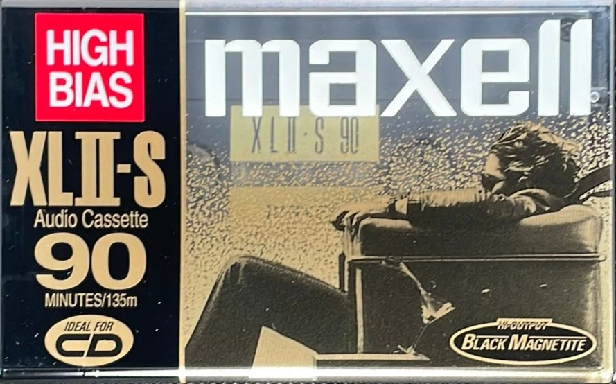 Compact Cassette Maxell XLII-S 90 Type II Chrome 1998 North America
