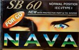 Compact Cassette NAVA 60 "SB" Type I Normal Near East