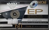 Compact Cassette Vat 60 "EP" Type II Chrome Latin America