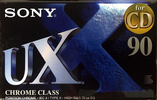 Compact Cassette Sony UX 90 "C-90UXC" Type II Chrome 1998 Europe
