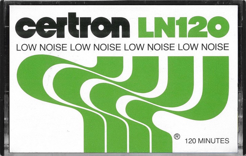 Compact Cassette Certron LN 120 Type I Normal 1978 USA
