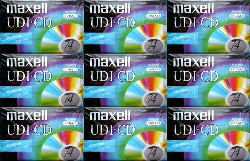 Compact Cassette: Maxell / Hitachi Maxell - UDI-CD 74