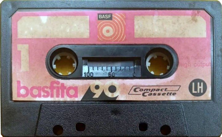 Compact Cassette BASF LH 90 "Basfita" Type I Normal 1973 Brazil