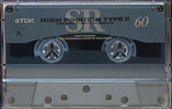 Compact Cassette TDK SR 60 "SR-60F" Type II Chrome 1994 Japan