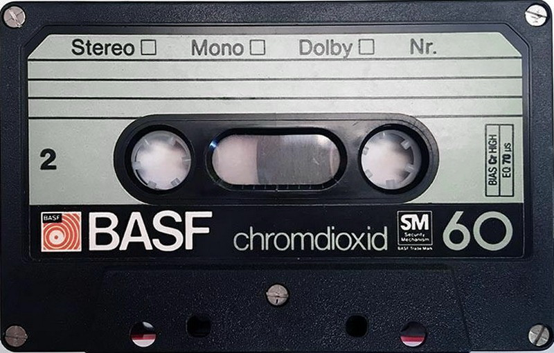 Compact Cassette: BASF  - Chromdioxid 60