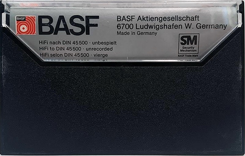 Compact Cassette: BASF  - Chromdioxid 60