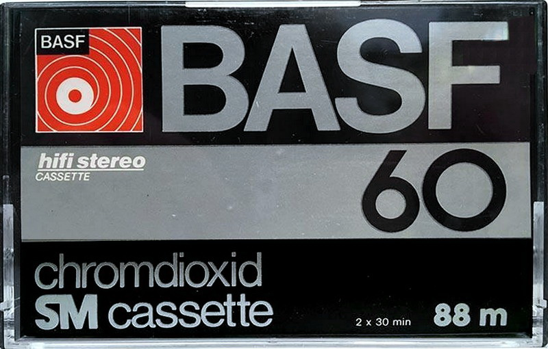 Compact Cassette: BASF  - Chromdioxid 60