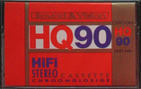 Compact Cassette Sound and Vision HQ 90 Type II Chrome 1979 Netherlands