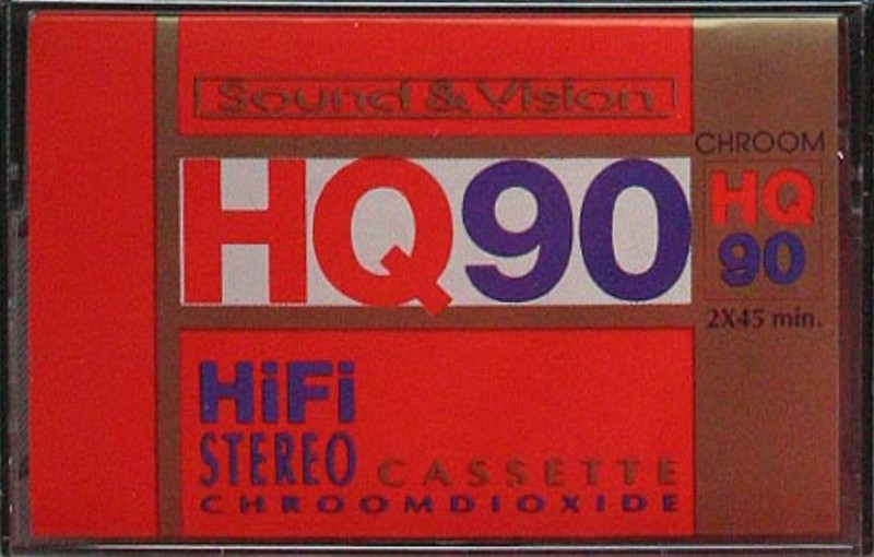 Compact Cassette:  Sound and Vision - HQ 90