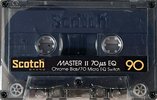 Compact Cassette Scotch Master II 90 Type II Chrome 1977 USA