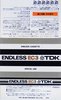 Compact Cassette TDK EC Endless 3 "EC3" Endless Cassette 1974 Japan