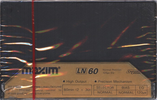 Compact Cassette Maxim LN 60 Type I Normal 1988 Hong Kong