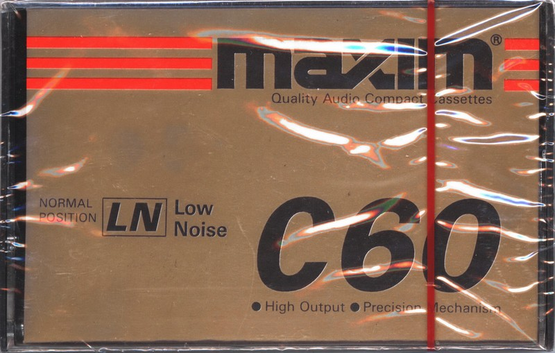 Compact Cassette Maxim LN 60 Type I Normal 1988 Hong Kong