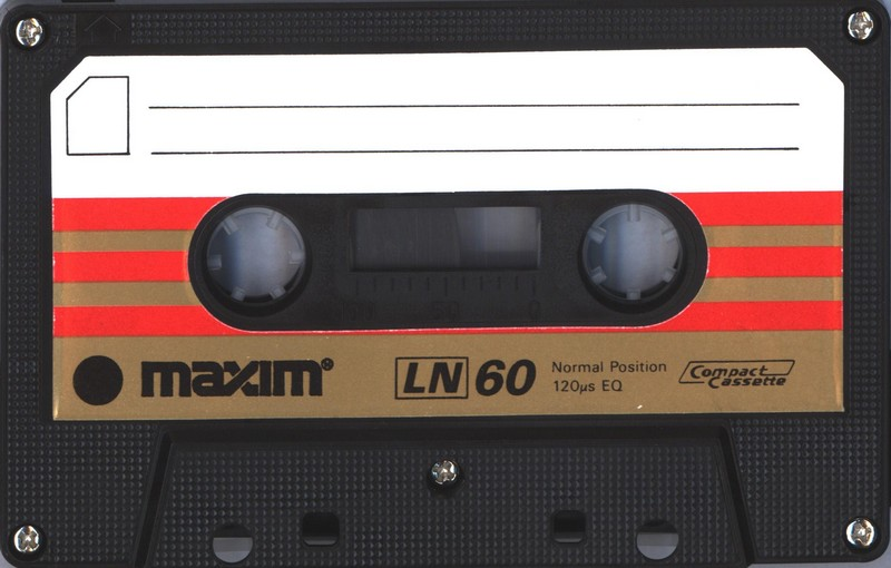 Compact Cassette: Unknown Maxim - LN 60