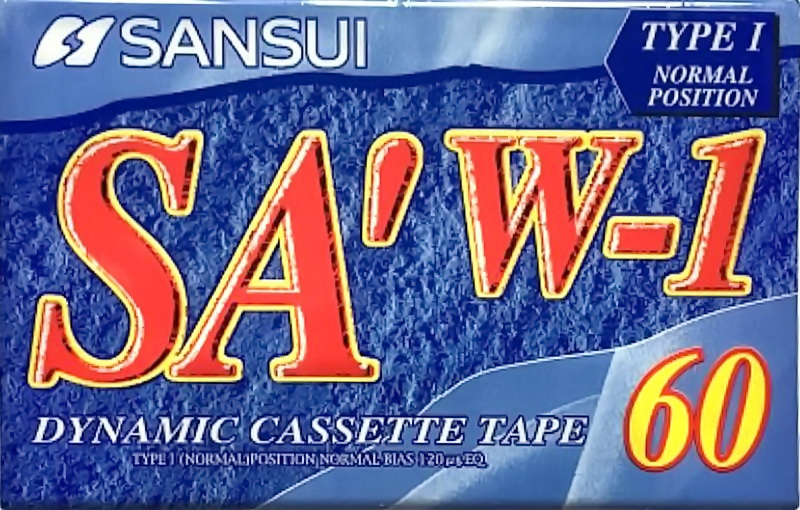 Compact Cassette Sansui SAW-1 60 Type I Normal Japan