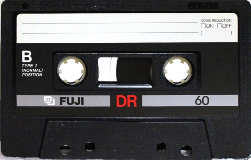 Compact Cassette Fuji DR 60 Type I Normal 1982 North America