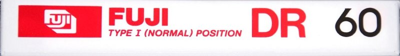 Compact Cassette Fuji DR 60 Type I Normal 1982 North America