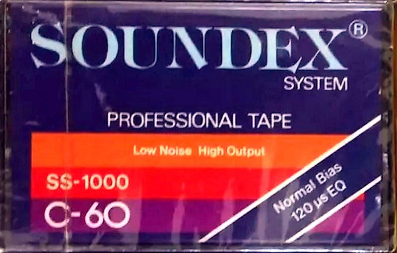 Compact Cassette:  Soundex - SS-1000 60