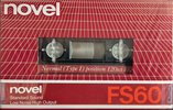 Compact Cassette Novel FS 60 Type I Normal 1982 Japan