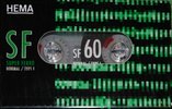 Compact Cassette Hema SF 60 Type I Normal 1995 Netherlands