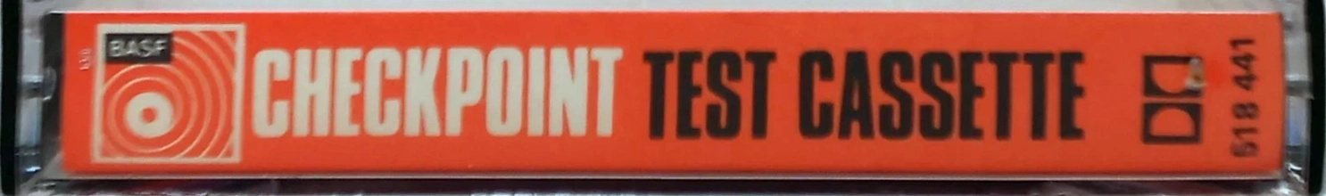 Compact Cassette BASF Checkpoint Test Cassette 1976 UK