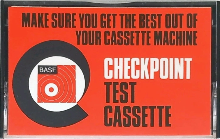 Compact Cassette BASF Checkpoint Test Cassette 1976 UK