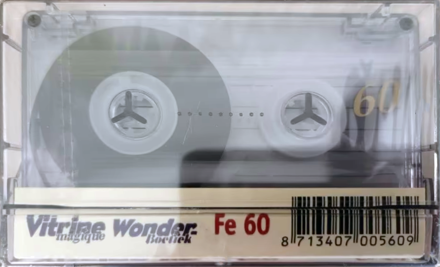 Compact Cassette Vitrine Wonder 60 "Magique Boetiek" Type I Normal France