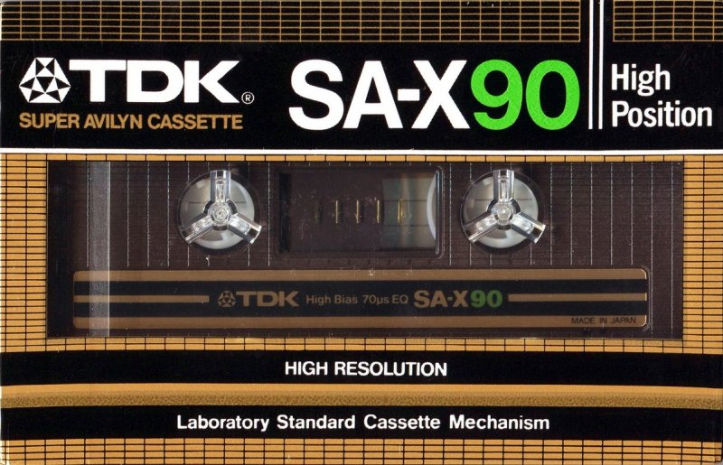 Compact Cassette: TDK  - SA-X 90