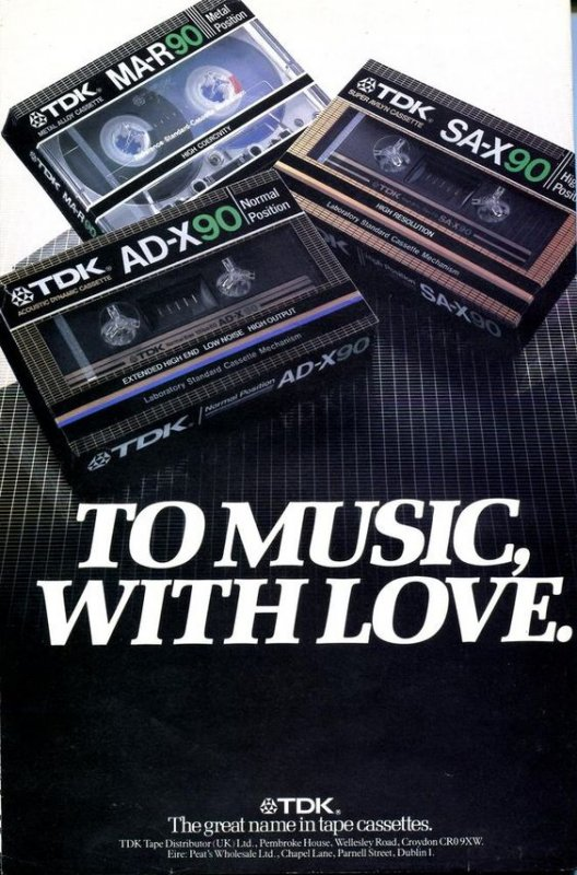 Compact Cassette: TDK  - SA-X 90