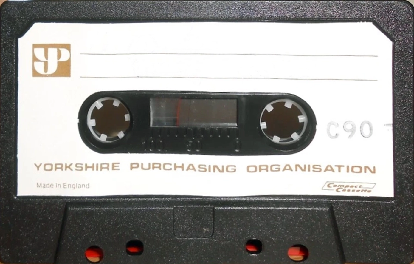 Compact Cassette YP / Yorkshire Purchasing Organisation 90 Type I Normal UK