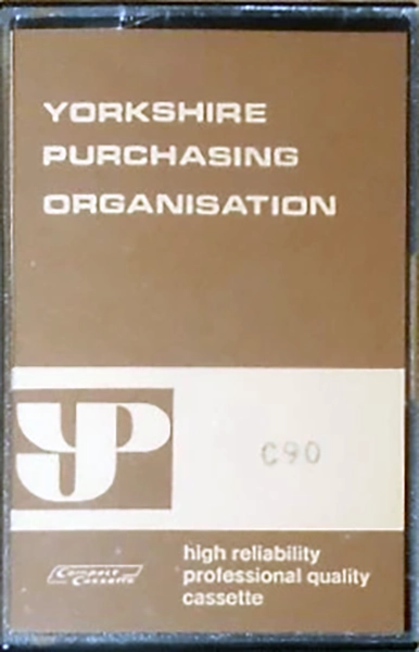 Compact Cassette YP / Yorkshire Purchasing Organisation 90 Type I Normal UK