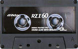 Compact Cassette Victor RZI 60 "RZ1-60N" Type I Normal 1990 Japan