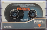 Compact Cassette Maxell Capsule Metal 46 Type IV Metal 1990 Europe