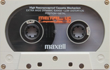 Compact Cassette Maxell Capsule Metal 46 Type IV Metal 1990 Europe