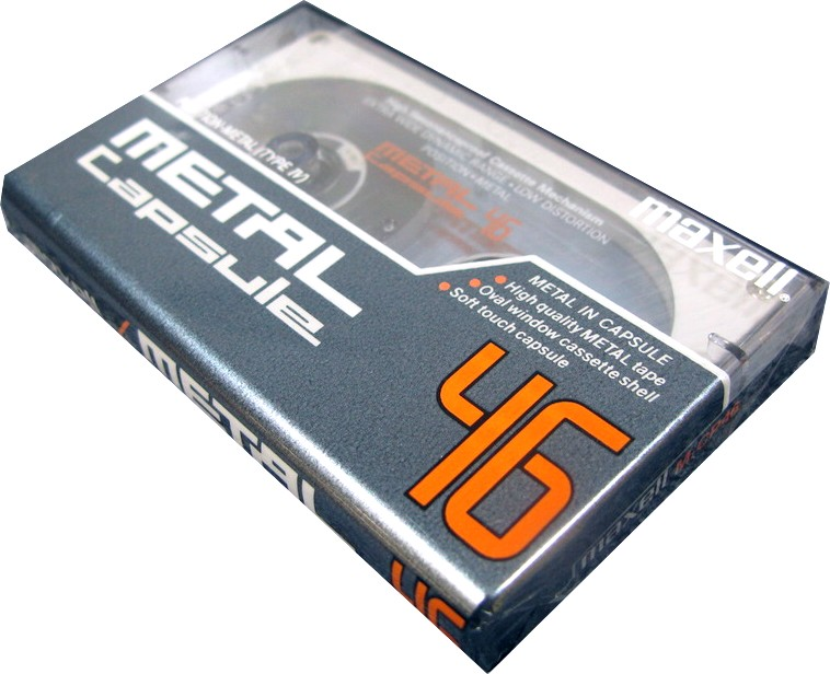 Compact Cassette: Maxell / Hitachi Maxell - Metal Capsule 46