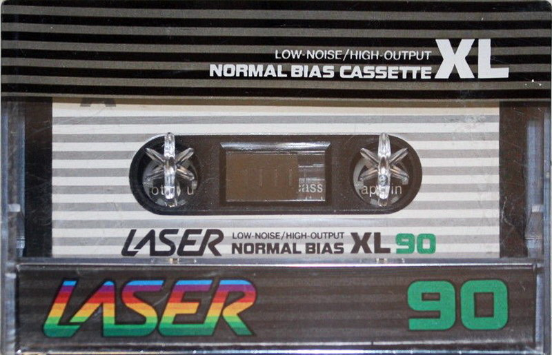 Compact Cassette Laser XL 90 Type I Normal 1991 USA