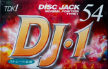 Compact Cassette TDK DJ1 Disc Jack 54 "DJ1-54" Type I Normal 1995 Japan