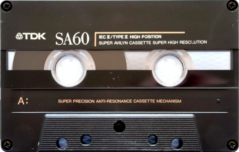 Compact Cassette: TDK  - SA 60